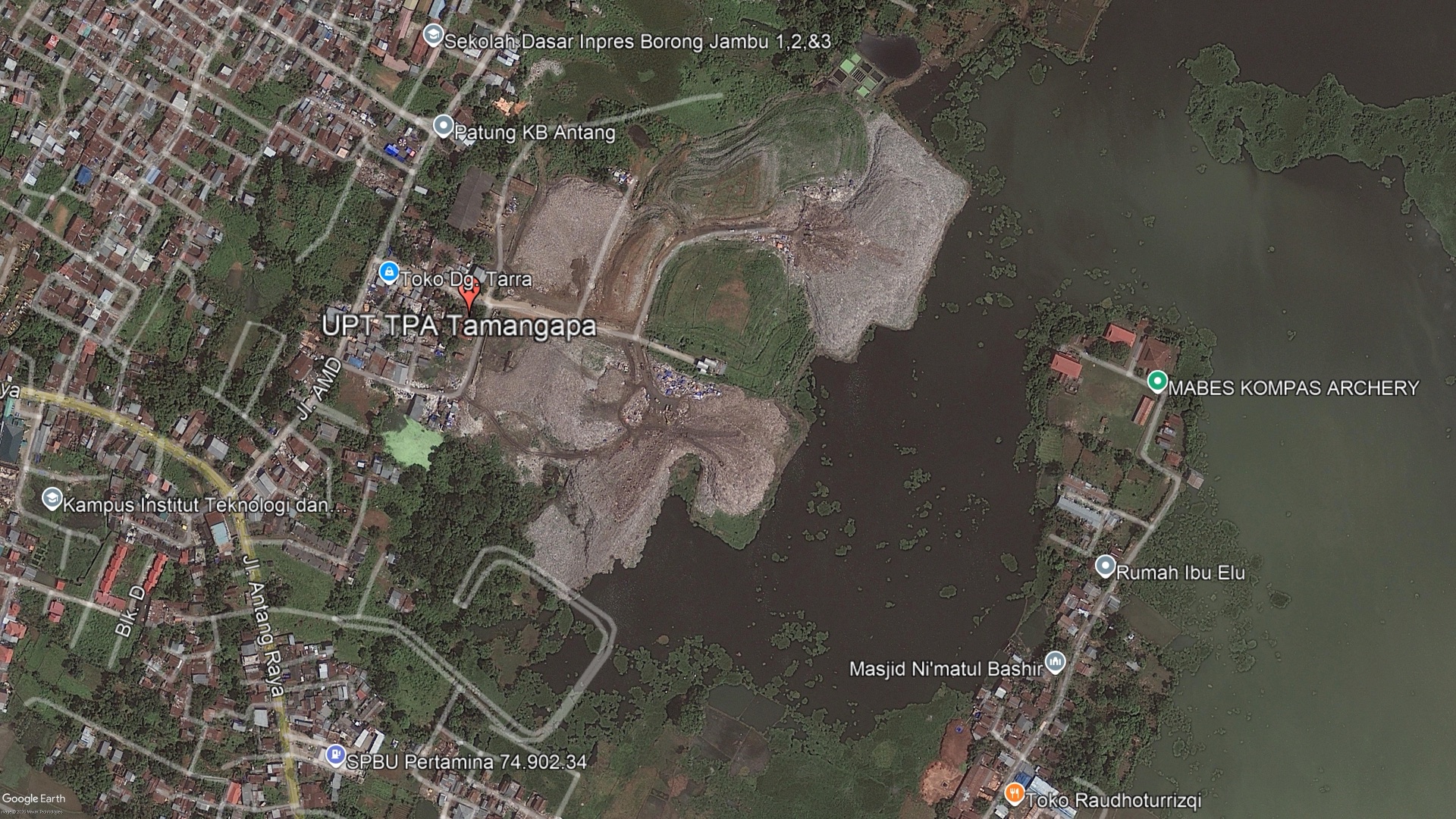 Citra Satelit TPA Tamangapa Tahun 2013